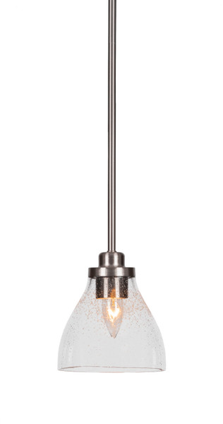 Toltec Lighting - 2601-BN-4760 - One Light Mini Pendant - Odyssey - Brushed Nickel