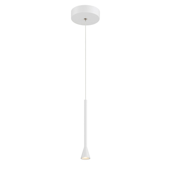 George Kovacs - P1456-44B-L - LED Mini Pendant - Piccolo - Matte White