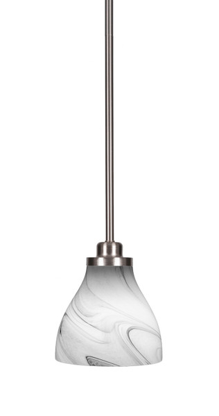 Toltec Lighting - 2601-BN-4769 - One Light Mini Pendant - Odyssey - Brushed Nickel