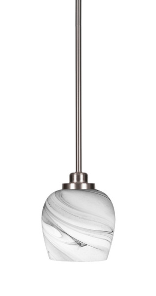 Toltec Lighting - 2601-BN-4819 - One Light Mini Pendant - Odyssey - Brushed Nickel