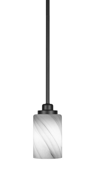 Toltec Lighting - 2601-MB-3009 - One Light Mini Pendant - Odyssey - Matte Black