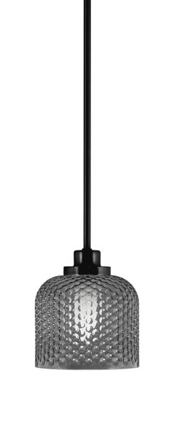 Toltec Lighting - 2601-MB-4612 - One Light Mini Pendant - Odyssey - Matte Black