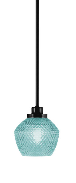 Toltec Lighting - 2601-MB-4625 - One Light Mini Pendant - Odyssey - Matte Black