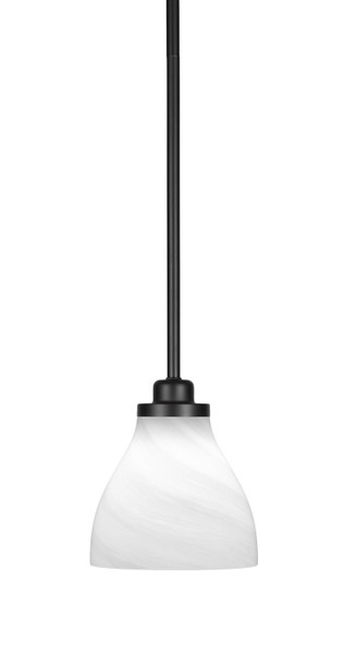 Toltec Lighting - 2601-MB-4761 - One Light Mini Pendant - Odyssey - Matte Black