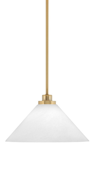 Toltec Lighting - 2601-NAB-2121 - One Light Mini Pendant - Odyssey - New Age Brass