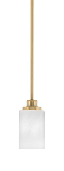Toltec Lighting - 2601-NAB-3001 - One Light Mini Pendant - Odyssey - New Age Brass