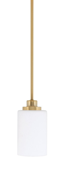 Toltec Lighting - 2601-NAB-310 - One Light Mini Pendant - Odyssey - New Age Brass