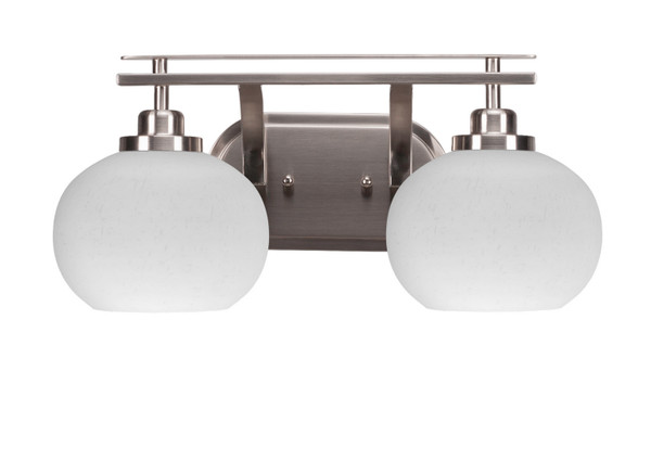 Toltec Lighting - 2612-BN-212 - Two Light Bathroom - Odyssey - Brushed Nickel