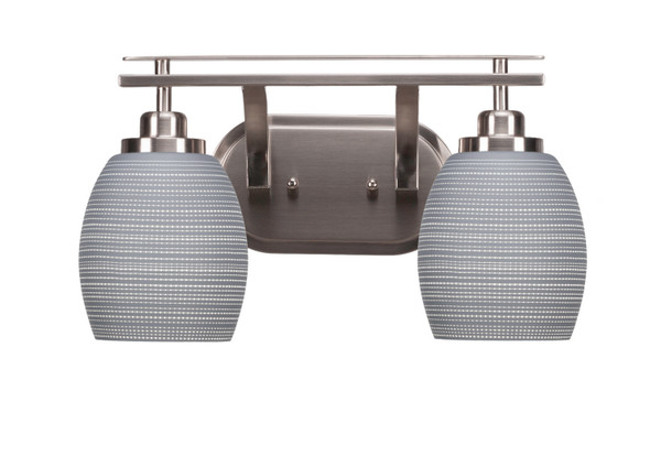 Toltec Lighting - 2612-BN-4022 - Two Light Bath Bar - Odyssey - Brushed Nickel