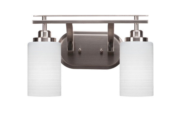Toltec Lighting - 2612-BN-4061 - Two Light Bath Bar - Odyssey - Brushed Nickel