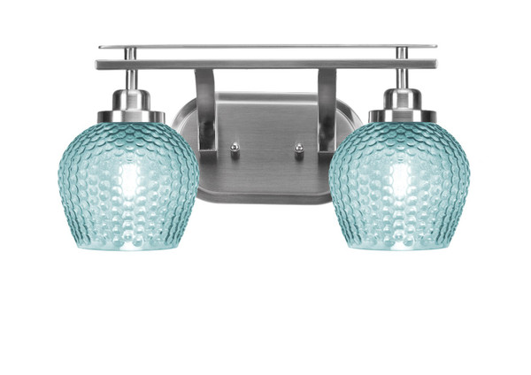 Toltec Lighting - 2612-BN-4605 - Two Light Bath Bar - Odyssey - Brushed Nickel