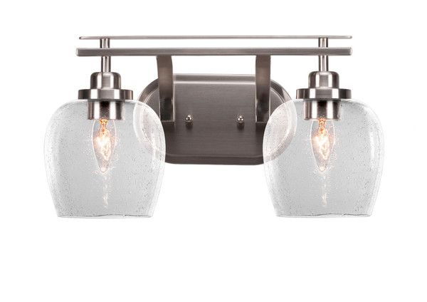 Toltec Lighting - 2612-BN-4810 - Two Light Bath Bar - Odyssey - Brushed Nickel