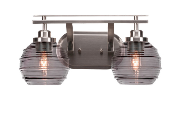 Toltec Lighting - 2612-BN-5112 - Two Light Bath Bar - Odyssey - Brushed Nickel