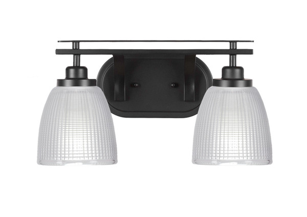 Toltec Lighting - 2612-MB-500 - Two Light Bath Bar - Odyssey - Matte Black