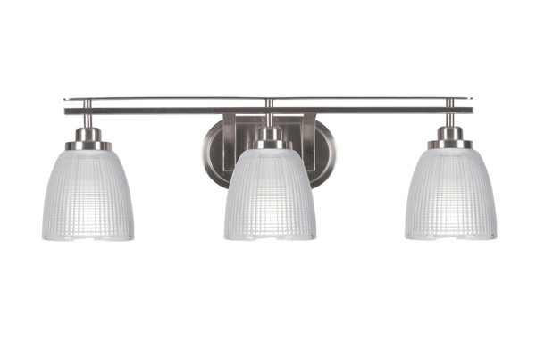 Toltec Lighting - 2613-BN-500 - Three Light Bath Bar - Odyssey - Brushed Nickel