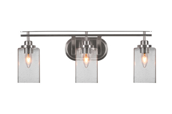 Toltec Lighting - 2613-BN-530 - Three Light Bath Bar - Odyssey - Brushed Nickel
