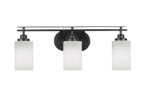 Toltec Lighting - 2613-MB-310 - Three Light Bath Bar - Odyssey - Matte Black