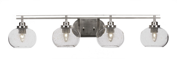 Toltec Lighting - 2614-BN-202 - Four Light Bath Bar - Odyssey - Brushed Nickel