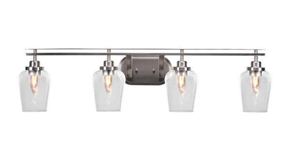 Toltec Lighting - 2614-BN-210 - Four Light Bath Bar - Odyssey - Brushed Nickel