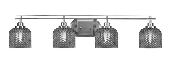 Toltec Lighting - 2614-BN-4612 - Four Light Bath Bar - Odyssey - Brushed Nickel