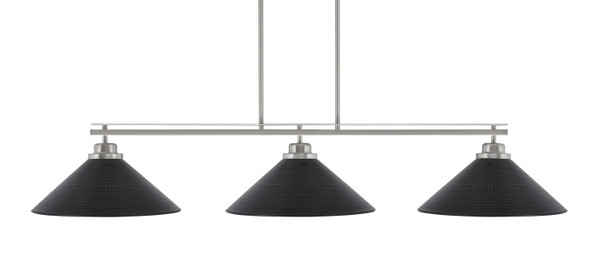 Toltec Lighting - 2633-BN-4019 - Three Light Bar - Odyssey - Brushed Nickel