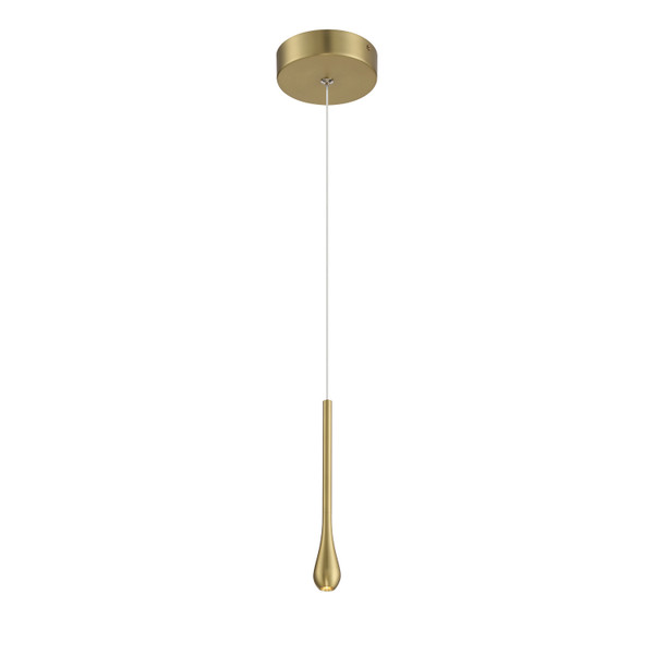 George Kovacs - P1461-695-L - LED Mini Pendant - Pingo - Soft Brass