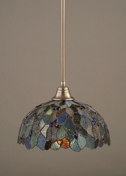 Toltec Lighting - 26-BN-995 - One Light Pendant - Any - Brushed Nickel
