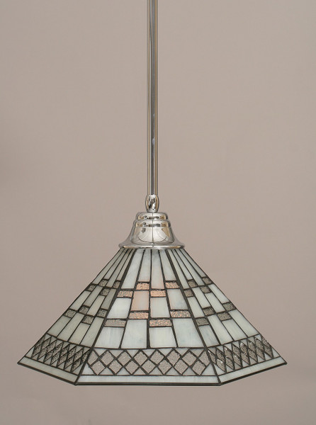 Toltec Lighting - 26-CH-910 - One Light Pendant - Any - Chrome