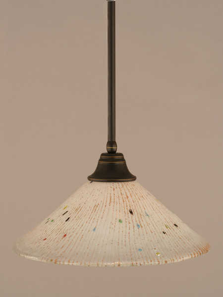 Toltec Lighting - 26-DG-711 - One Light Pendant - Any - Dark Granite
