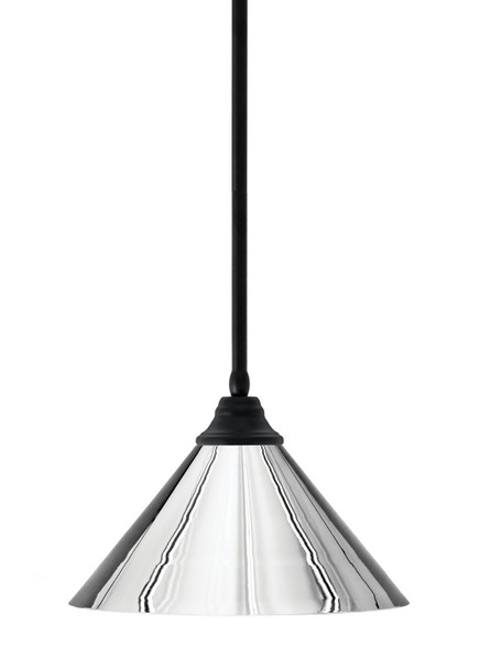Toltec Lighting - 26-MB-420-CH - One Light Pendant - Any - Matte Black