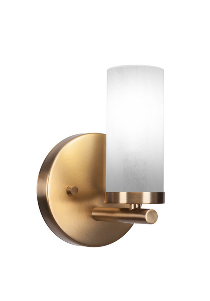 Toltec Lighting - 2811-NAB-811B - One Light Wall Sconce - Trinity - New Age Brass