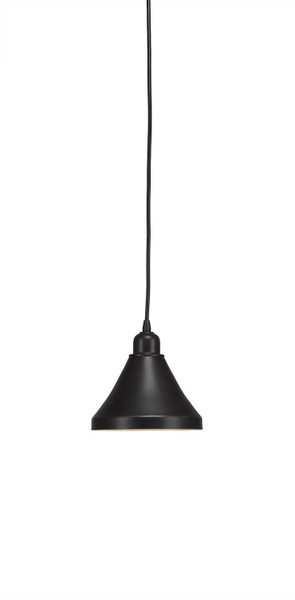 Toltec Lighting - 282-DG-410 - One Light Mini Pendant - Vintage - Dark Granite