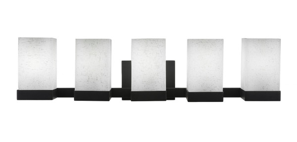 Toltec Lighting - 3125-ES-531 - Five Light Bath Bar - Nouvelle - Espresso
