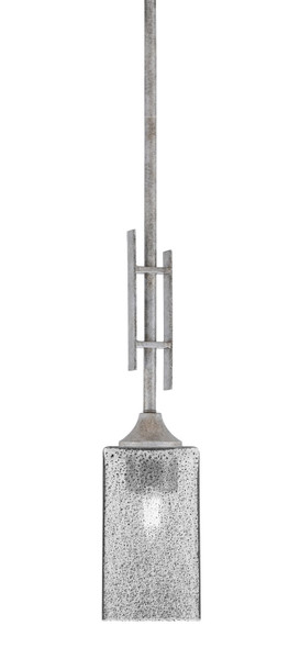 Toltec Lighting - 320-AS-542 - One Light Mini Pendant - Uptowne - Aged Silver