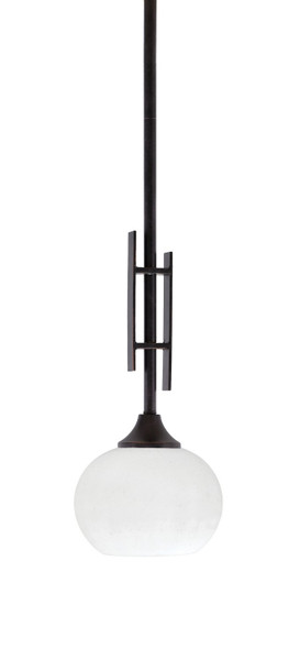Toltec Lighting - 320-DG-212 - One Light Mini Pendant - Uptowne - Dark Granite