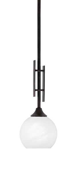 Toltec Lighting - 320-DG-4101 - One Light Mini Pendant - Uptowne - Dark Granite
