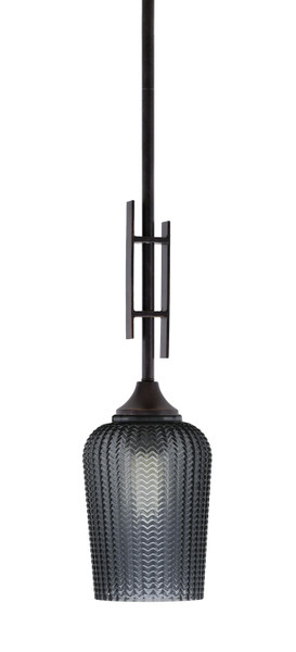 Toltec Lighting - 320-DG-4252 - One Light Mini Pendant - Uptowne - Dark Granite