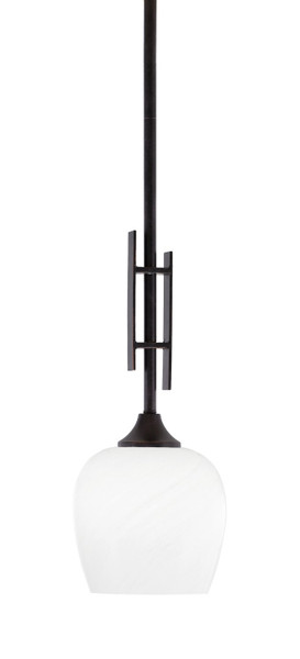 Toltec Lighting - 320-DG-4811 - One Light Mini Pendant - Uptowne - Dark Granite