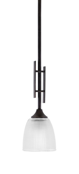 Toltec Lighting - 320-DG-500 - One Light Mini Pendant - Uptowne - Dark Granite
