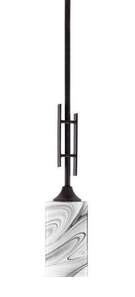 Toltec Lighting - 320-DG-549 - One Light Mini Pendant - Uptowne - Dark Granite