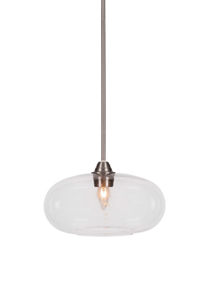 Toltec Lighting - 3401-BN-206 - One Light Pendant - Paramount - Brushed Nickel