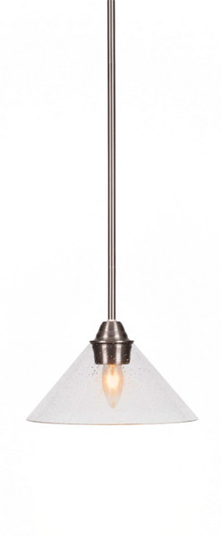 Toltec Lighting - 3401-BN-304 - One Light Mini Pendant - Paramount - Brushed Nickel