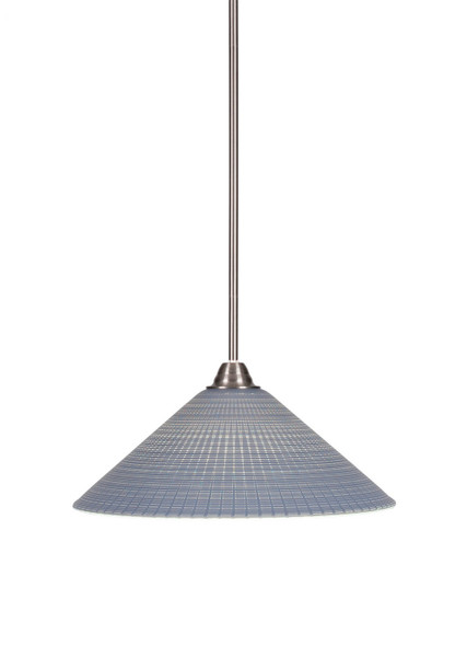 Toltec Lighting - 3401-BN-4012 - One Light Pendant - Paramount - Brushed Nickel