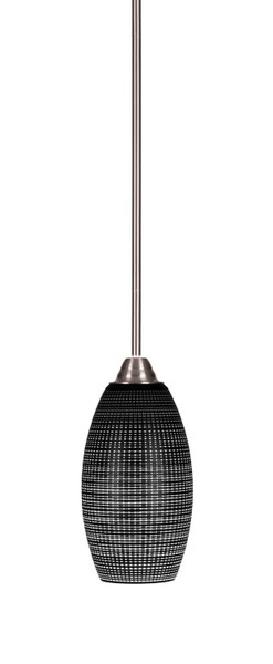 Toltec Lighting - 3401-BN-4049 - One Light Mini Pendant - Paramount - Brushed Nickel