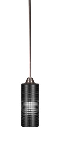 Toltec Lighting - 3401-BN-4099 - One Light Mini Pendant - Paramount - Brushed Nickel