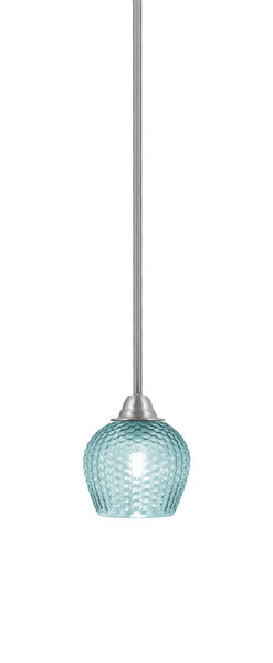 Toltec Lighting - 3401-BN-4605 - One Light Mini Pendant - Paramount - Brushed Nickel