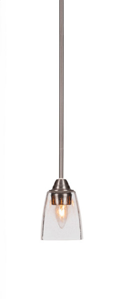 Toltec Lighting - 3401-BN-461 - One Light Mini Pendant - Paramount - Brushed Nickel