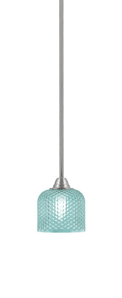 Toltec Lighting - 3401-BN-4615 - One Light Mini Pendant - Paramount - Brushed Nickel