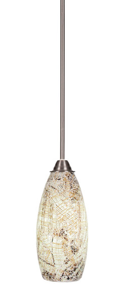 Toltec Lighting - 3401-BN-5064 - One Light Mini Pendant - Paramount - Brushed Nickel