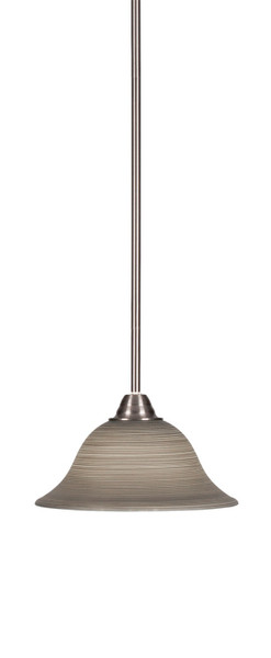 Toltec Lighting - 3401-BN-603 - One Light Mini Pendant - Paramount - Brushed Nickel